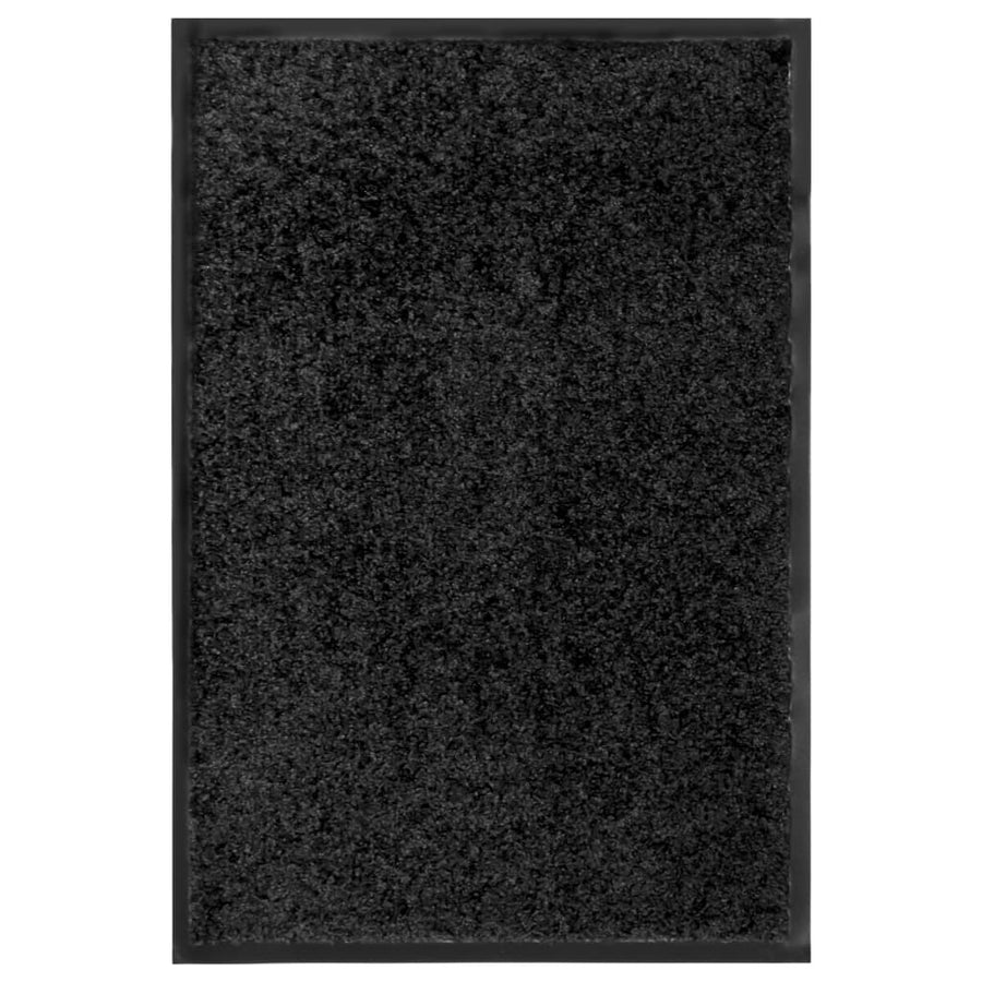 Deurmat Wasbaar 40 x 60 cm Zwart