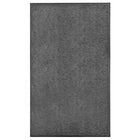 Deurmat wasbaar 90x150 cm antraciet