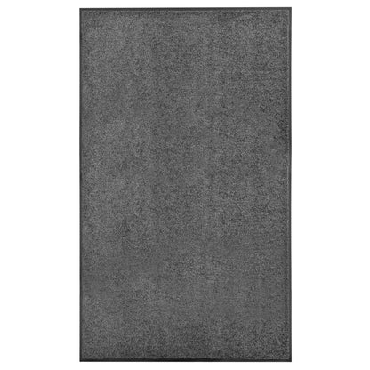 Deurmat Wasbaar 90 x 150 cm Antraciet