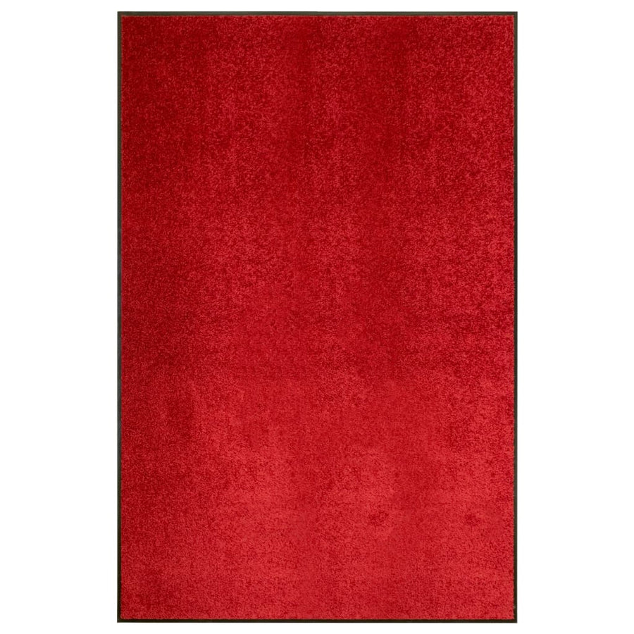 Deurmat Wasbaar 60X90 Cm Zwart