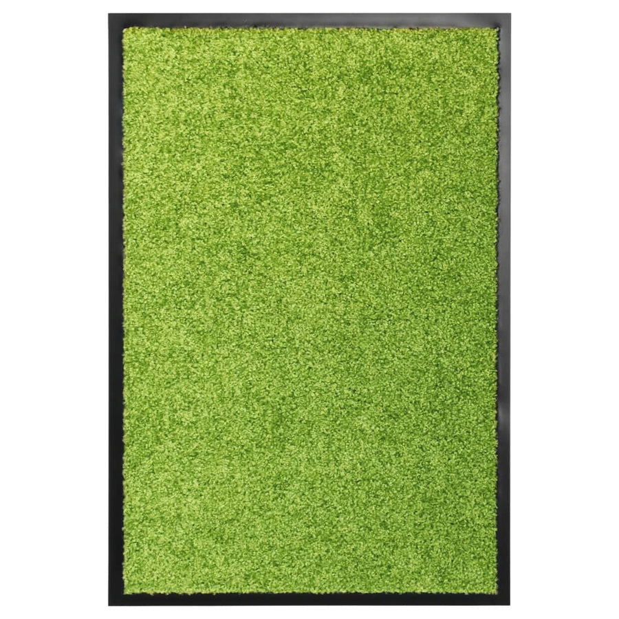 Deurmat Wasbaar 60X90 Cm Zwart