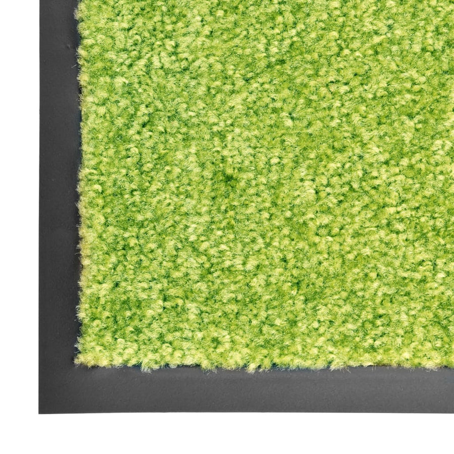 Deurmat wasbaar 40x60 cm groen 40 x 60 cm Groen