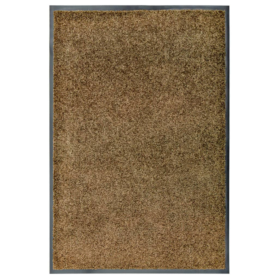 Deurmat Wasbaar 60 x 90 cm Bruin