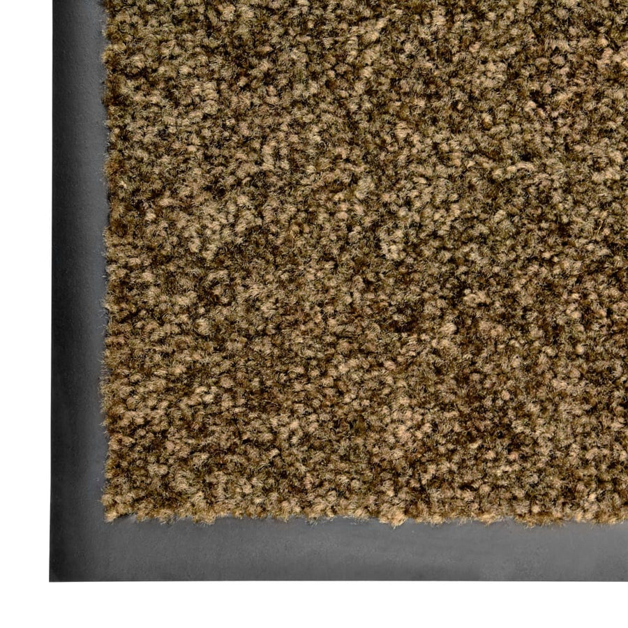 Deurmat Wasbaar 60 x 180 cm Bruin