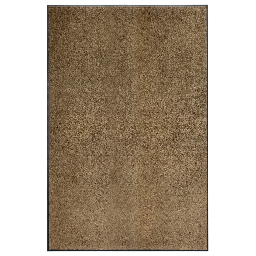 Deurmat Wasbaar 60X90 Cm Zwart