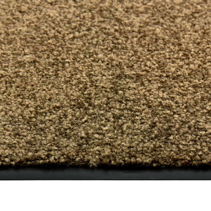 Deurmat Wasbaar 120 x 180 cm Bruin