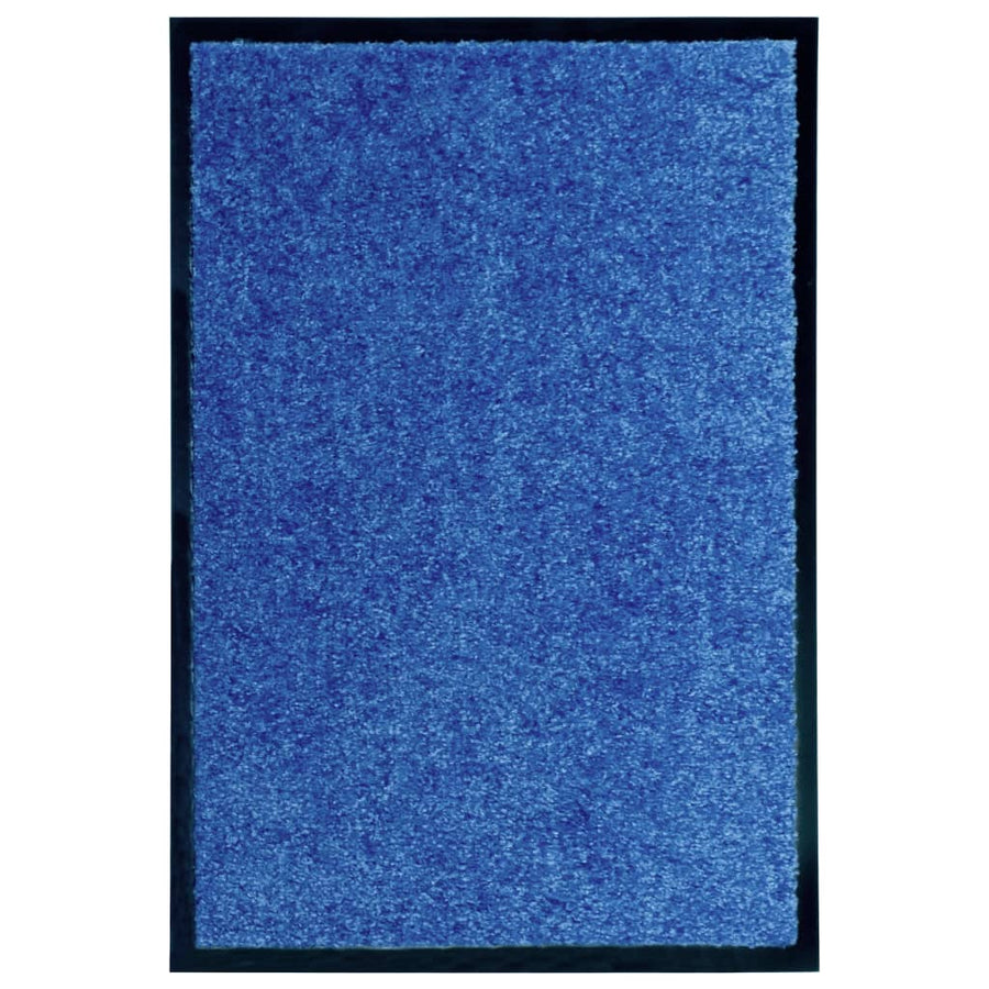 Deurmat Wasbaar 60X90 Cm Zwart