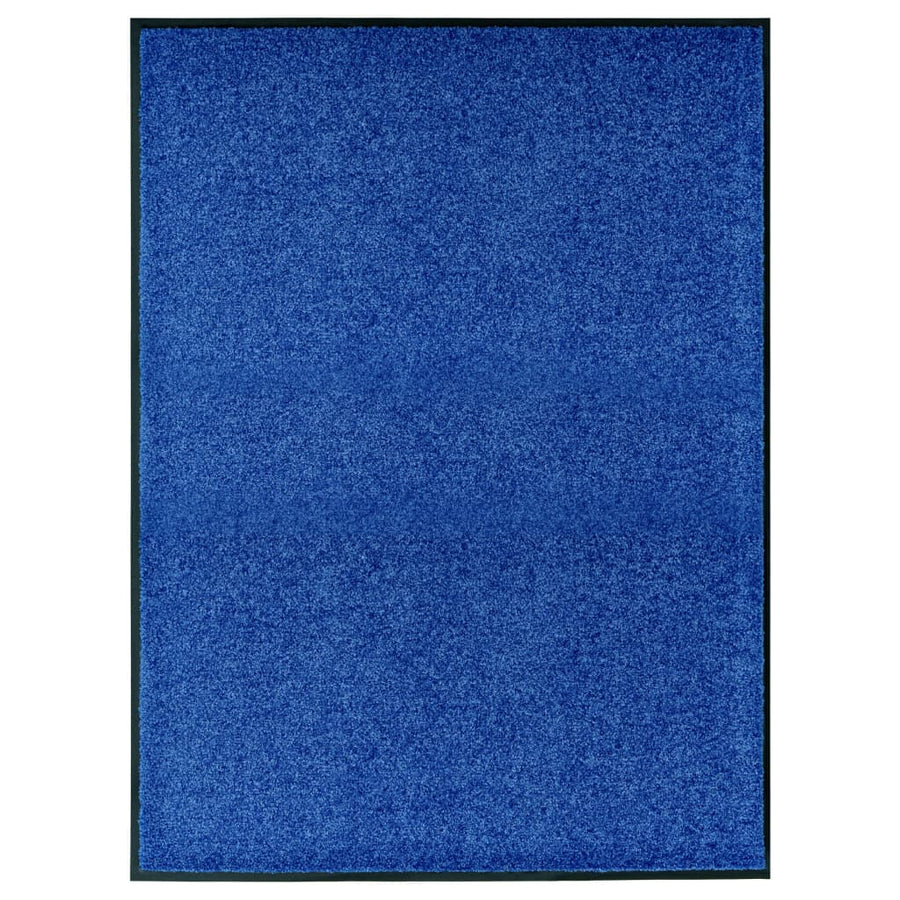 Deurmat Wasbaar 60X90 Cm Zwart