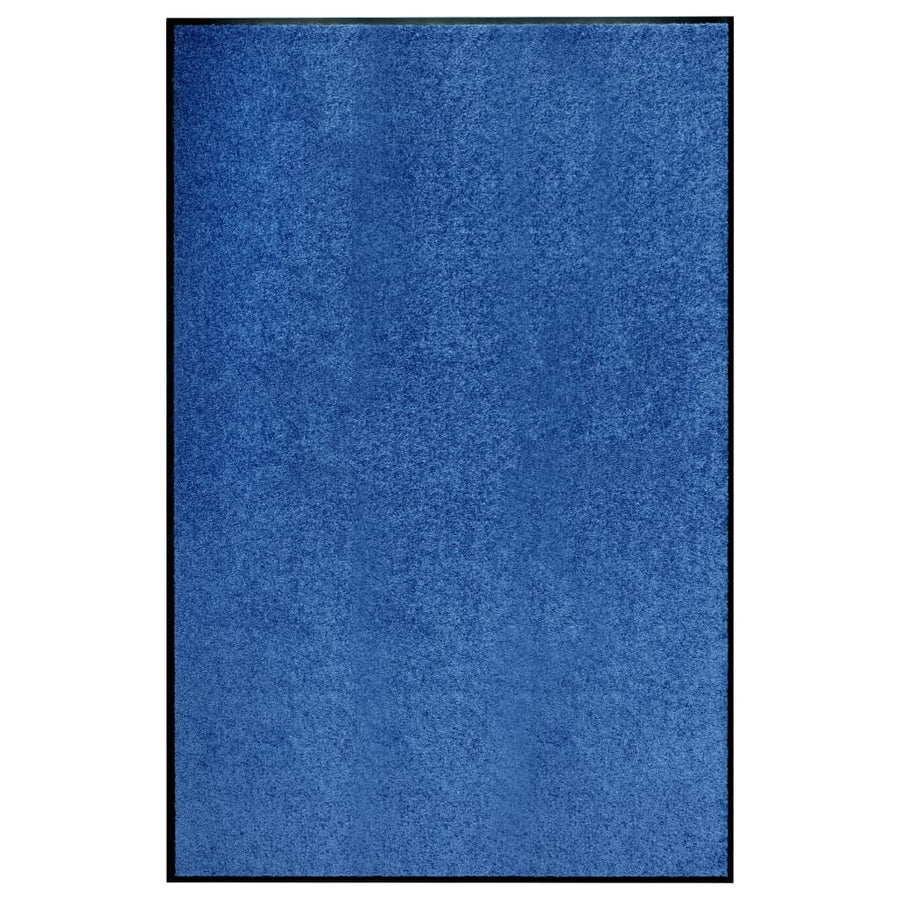 Deurmat Wasbaar 60X90 Cm Zwart