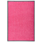 Deurmat wasbaar 60x90 cm roze polyamide