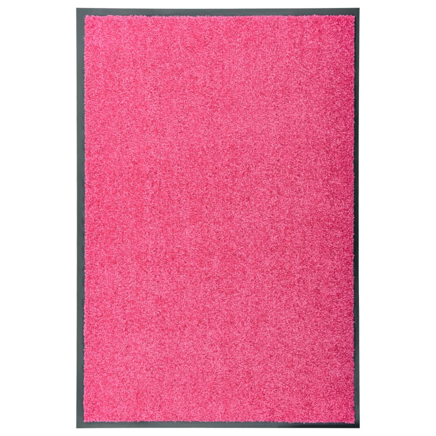 Deurmat wasbaar 60x90 cm roze 60 x 90 cm Roze