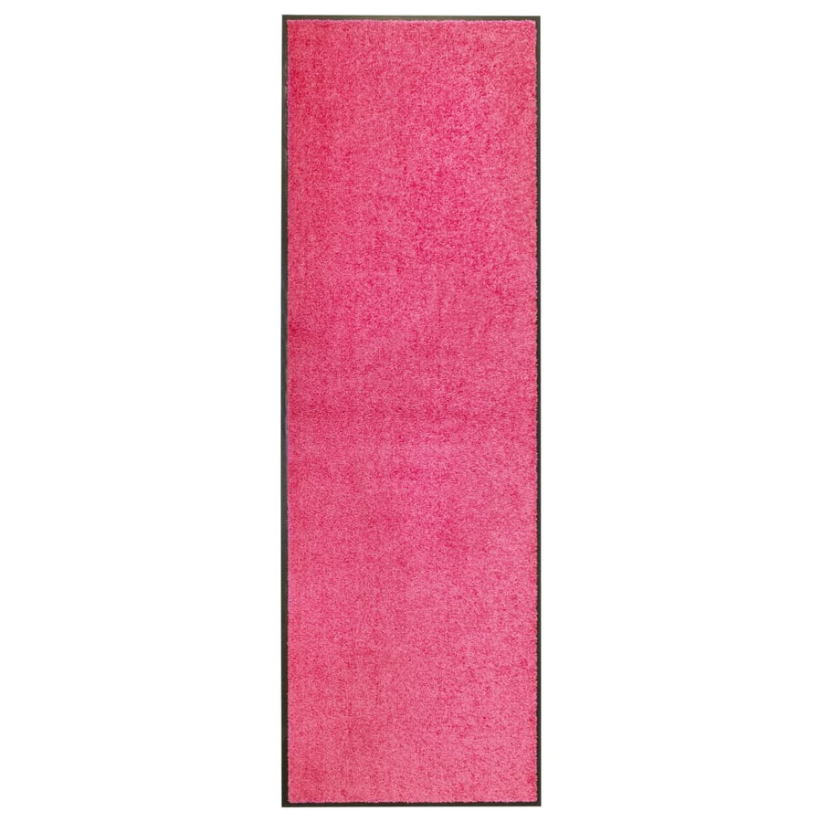 Deurmat Wasbaar 60X90 Cm Zwart