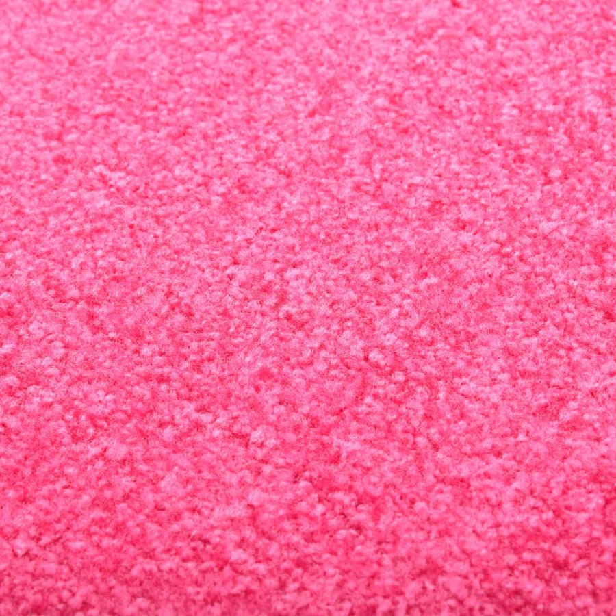 Deurmat wasbaar 90x120 cm roze 90 x 120 cm Roze