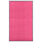 Washable doormat 90x150 cm pink