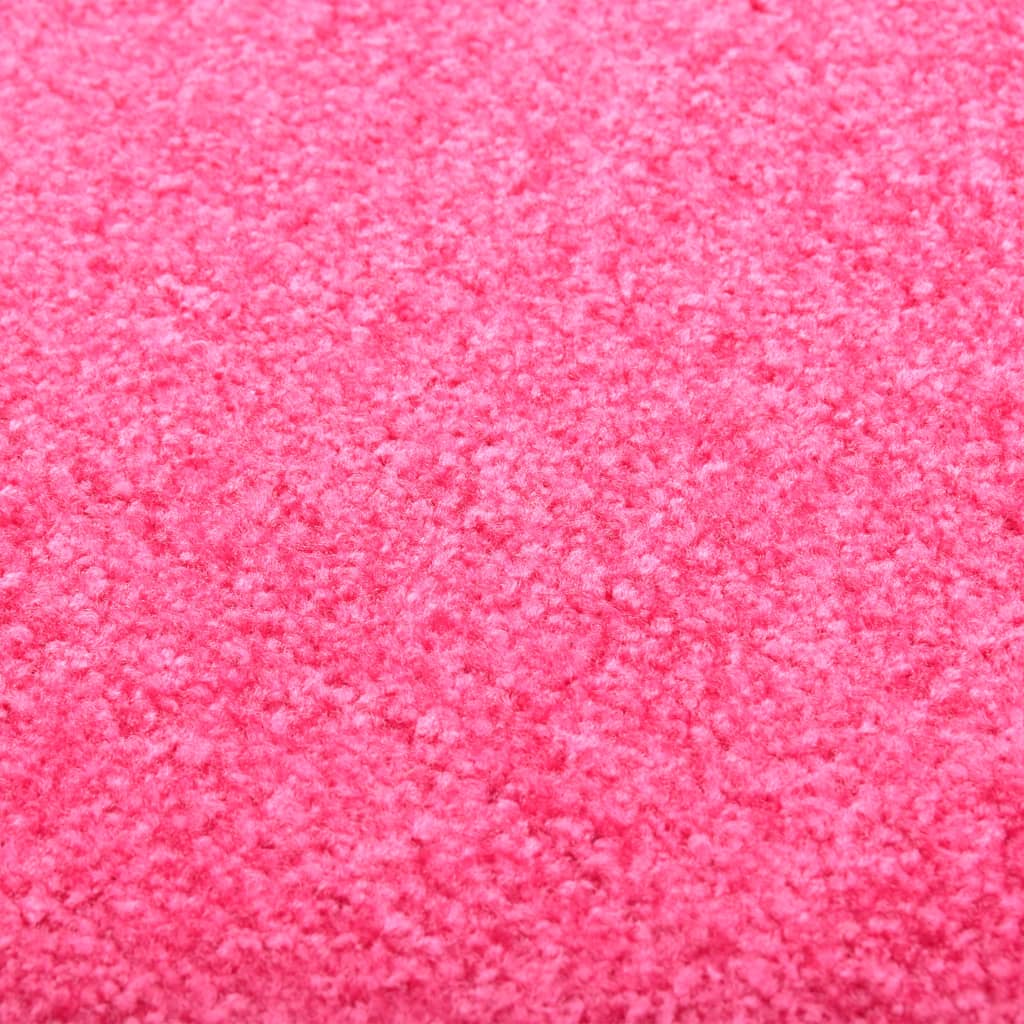 Deurmat Wasbaar 90 x 150 cm Roze