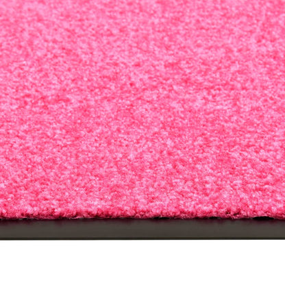 Deurmat Wasbaar 90 x 150 cm Roze
