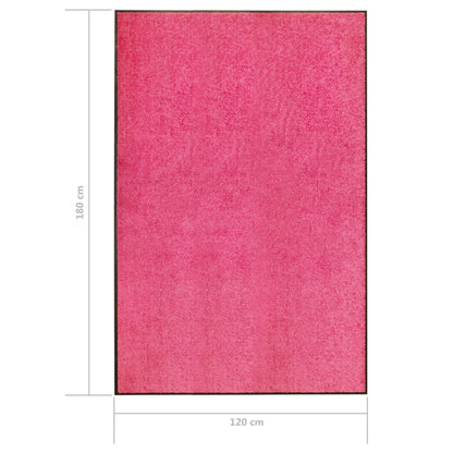 Deurmat wasbaar 120x180 cm roze 120 x 180 cm Roze