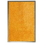 Deurmat 40x60 cm wasbaar oranje