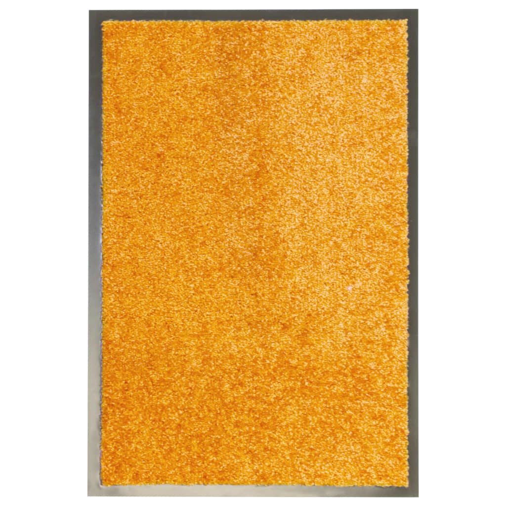 Deurmat Wasbaar Oranje 40 x 60 cm orange