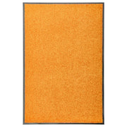 Washable doormat 60x90 cm orange
