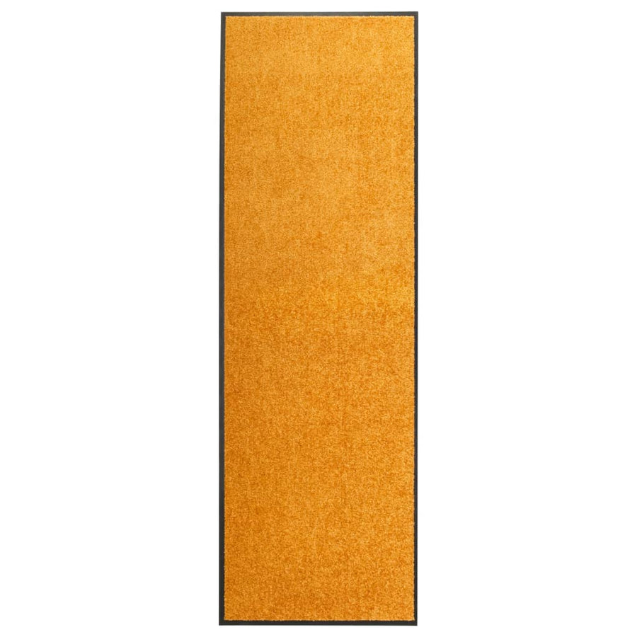 Deurmat wasbaar 60x180 cm oranje 60 x 180 cm orange