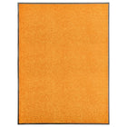 Washable doormat 90x120 cm orange