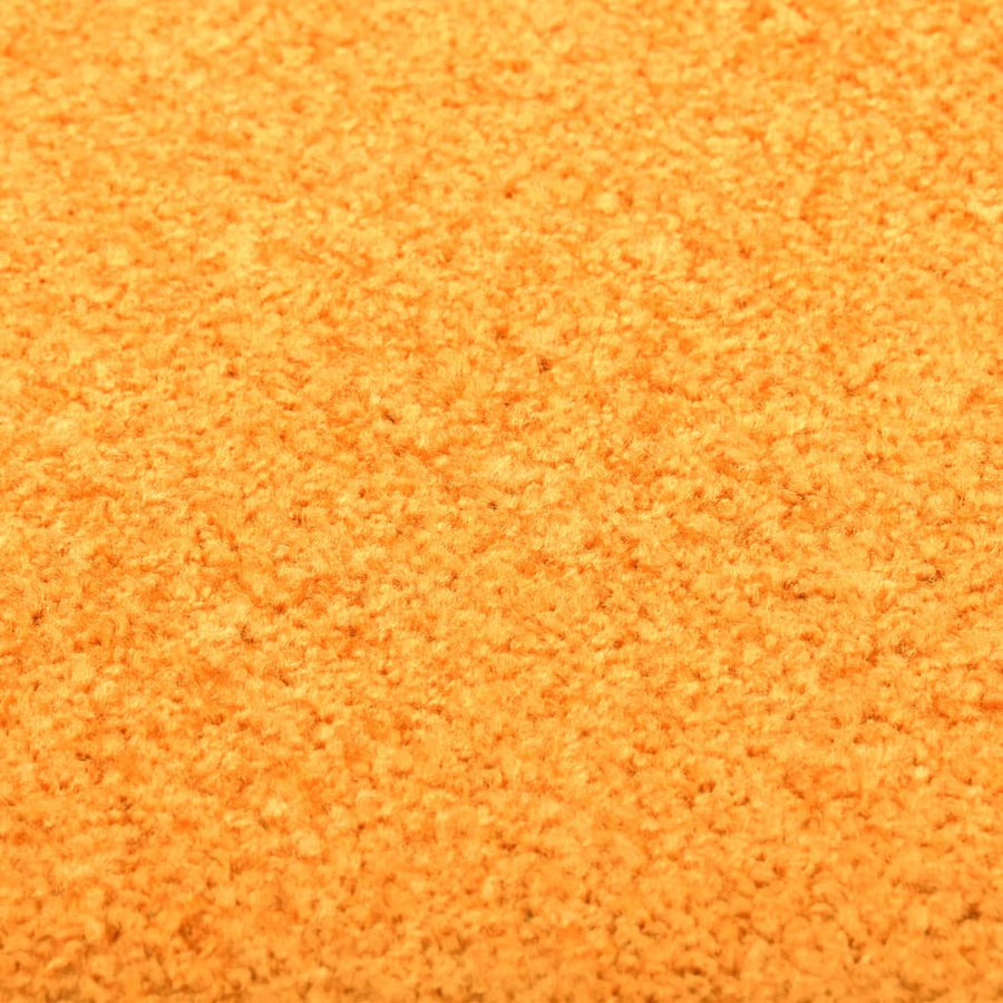 Deurmat wasbaar 90x120 cm oranje 90 x 120 cm orange