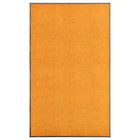 Washable doormat 90x150 cm orange