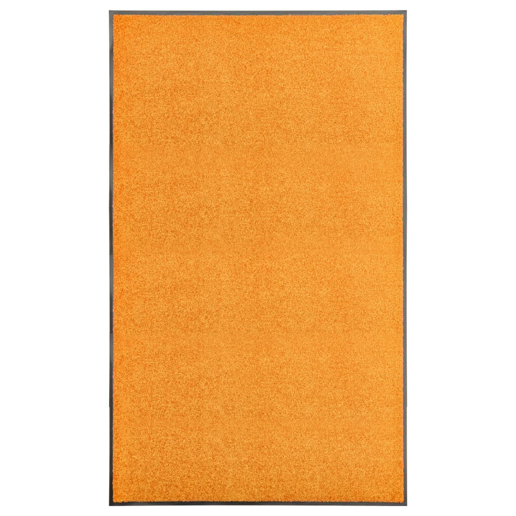 Deurmat Wasbaar Oranje 90 x 150 cm orange