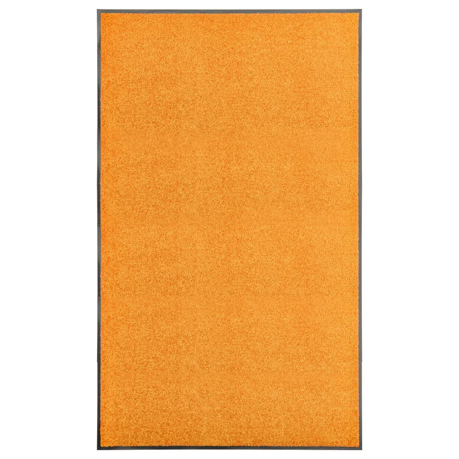 Deurmat Wasbaar Oranje 90 x 150 cm orange