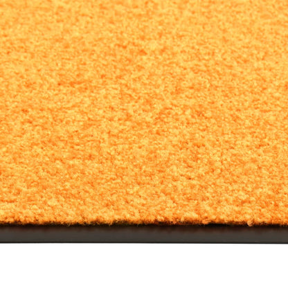 Deurmat Wasbaar Oranje 90 x 150 cm orange