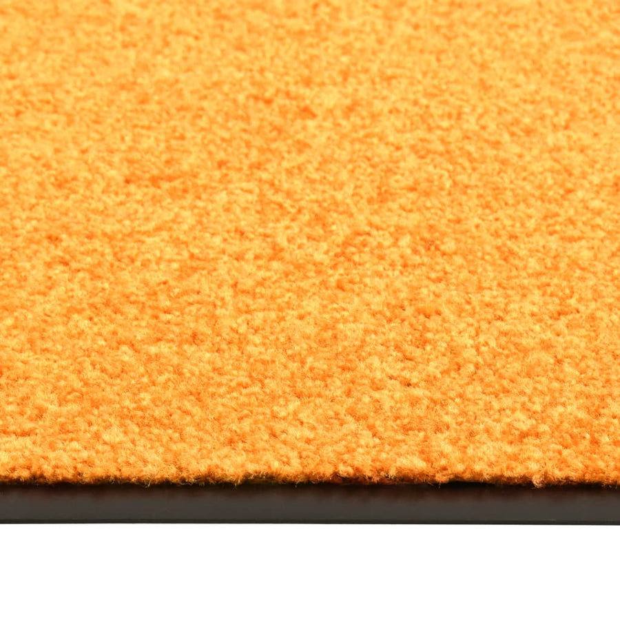 Deurmat Wasbaar Oranje 90 x 150 cm orange