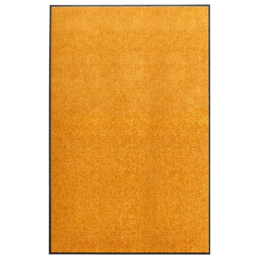 Deurmat Wasbaar 60X90 Cm Zwart