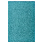 Washable doormat 60x90 cm cyan