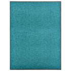 Washable doormat 90x120 cm cyan