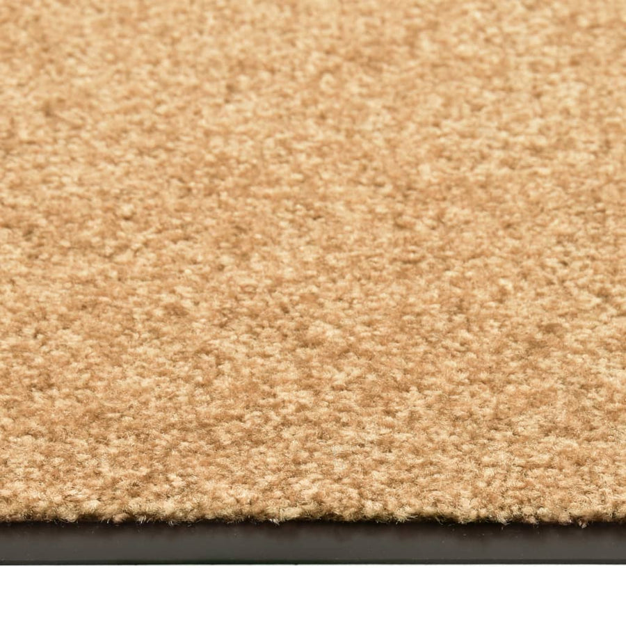 Deurmat Wasbaar 60 x 90 cm Crème
