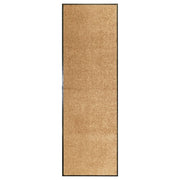 Washable doormat 60x180 cm cream