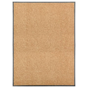Washable doormat 90x120 cm cream