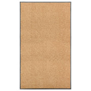 Washable doormat 90x150 cm cream