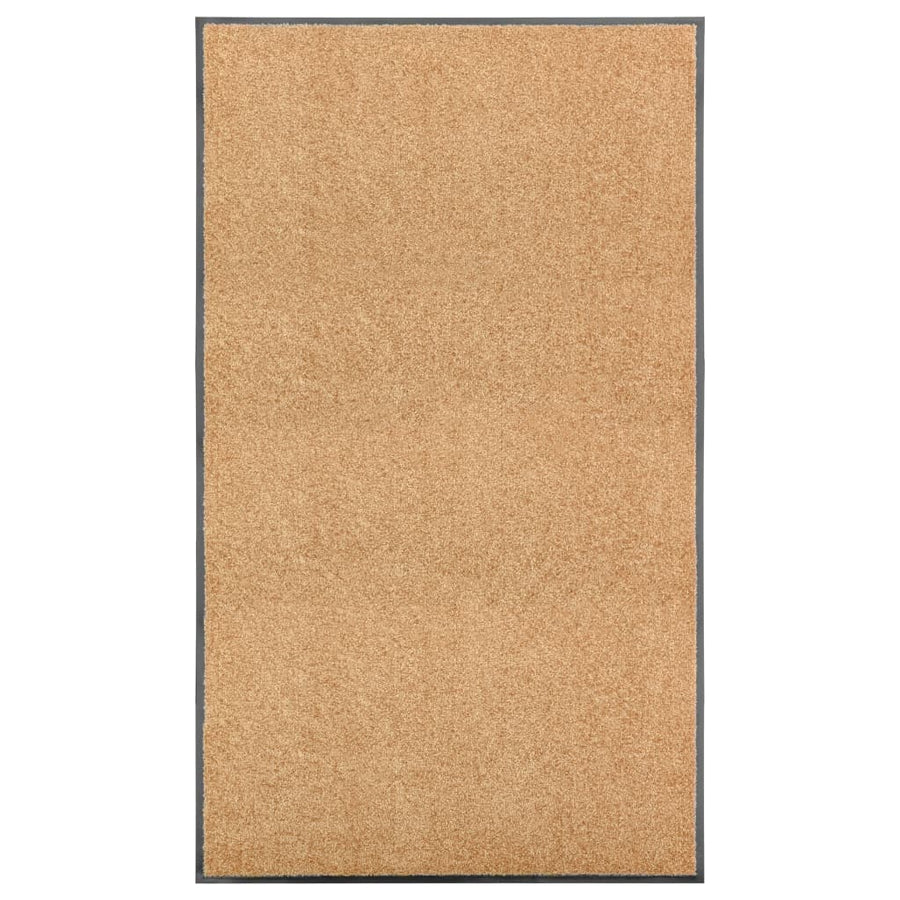 Deurmat wasbaar 90x150 cm crème 90 x 150 cm Crème