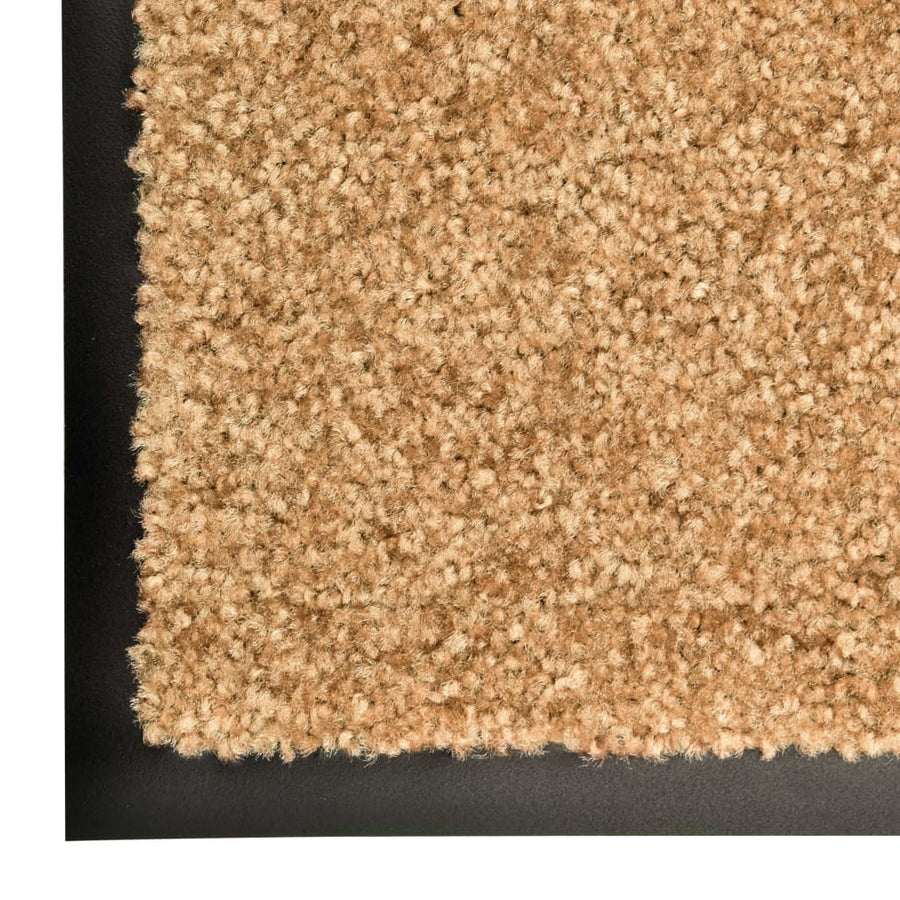Deurmat wasbaar 90x150 cm crème 90 x 150 cm Crème
