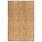 Washable doormat 120x180 cm cream