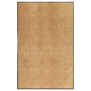 Deurmat 120x180 cm crème wasbaar