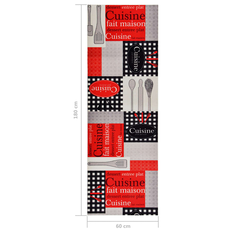 Keukenmat Wasbaar 60 x 180 cm Cuisine