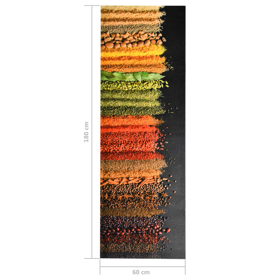 Keukenmat Wasbaar 60 x 180 cm Spice
