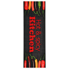 Keukenmat 45x150 cm Hot&Spicy multikleur wasbaar