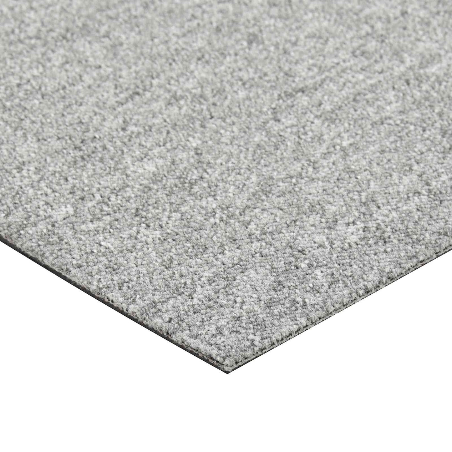 Tapijt 20 pcs Lichtgrijs 50 x 50 cm 100% Polypropyleen