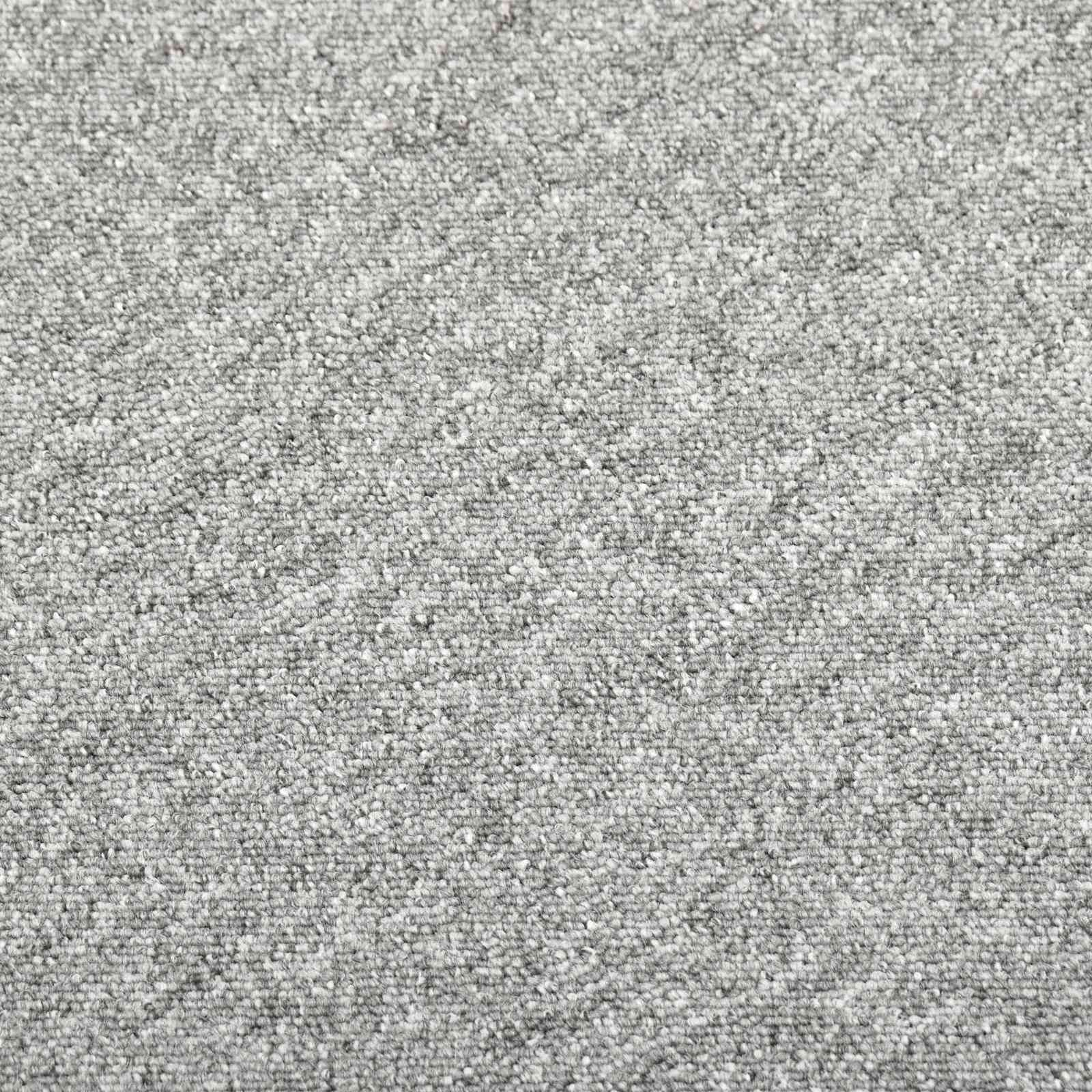 Tapijt 20 pcs Lichtgrijs 50 x 50 cm 100% Polypropyleen