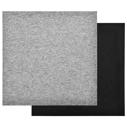 Tapijt 20 pcs Lichtgrijs 50 x 50 cm 100% Polypropyleen
