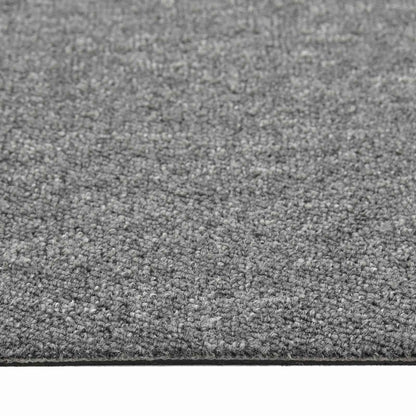 Tapijt 20 pcs Grijs 50 x 50 cm 100% Polypropyleen